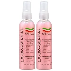 COPY - La Brasiliana Spruzzi Keratin Treatment (Pink) 2-Pack